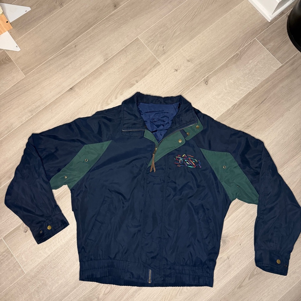Vintage Randy Owens F1 Racing Embroidered Bomber Jacket - Picture 2 of 12